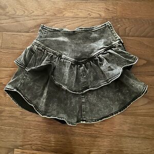 Stylish Black Denim Women's Shorts